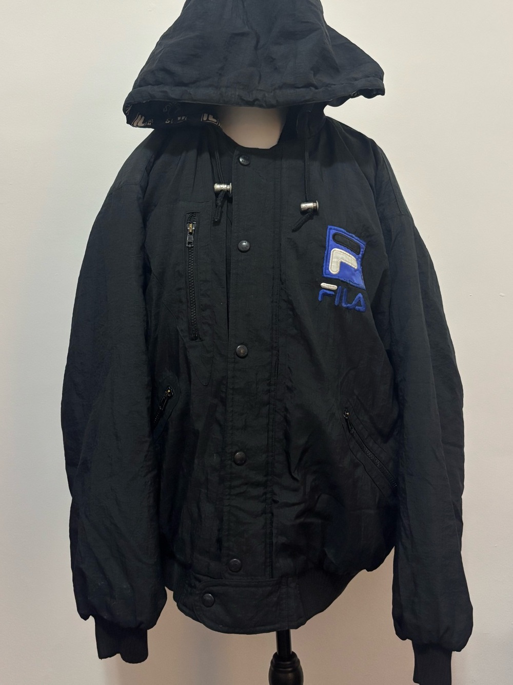 fila hooded windbreaker